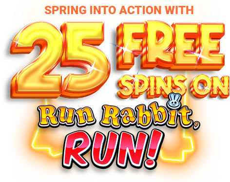 Warsaw 25 Free Spins on Run Rabbit, Run